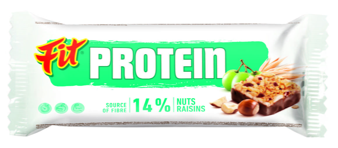 Fit Protein or╠îech rozinka kakao obal